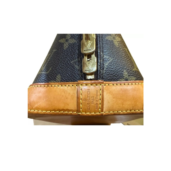 LOUIS VUITTON Monogram Alma PM Handbag Satchel AUTHENTIC - Picture 12 of 16
